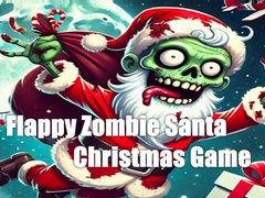 Játék Flappy Zombie Santa Christmas Game