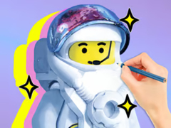 Játék Coloring Book: LEGO Astronaut