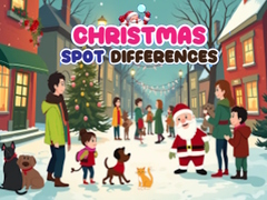 Játék Christmas Spot differences