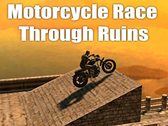 Játék Motorcycle Race Through Ruins