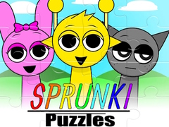 Játék Sprunki Puzzles