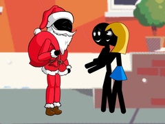 Játék Stickman Santa