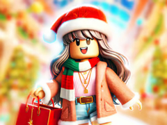 Játék Jigsaw Puzzle: Roblox Christmas Mall