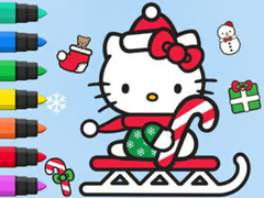 Játék Coloring Book: Hello Kitty Christmas