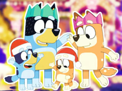 Játék Jigsaw Puzzle: Bluey Family Xmas Eve