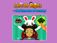 Játék Left Or Right - Christmas Dressup