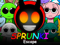 Játék Sprunki 3D Escape