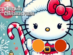 Játék Hello Kitty Christmas Puzzle