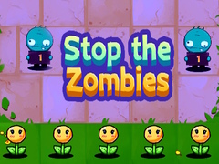 Játék Stop the Zombies