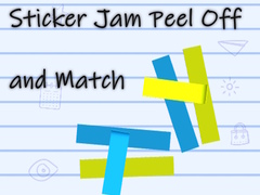 Játék Sticker Jam Peel Off and Match