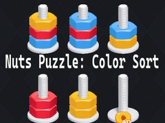 Játék Nuts Puzzle: Color Sort