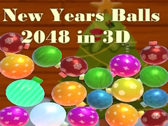 Játék New Years Balls 2048 in 3D