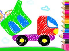 Játék Toddler Drawing: Tanker Truck