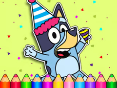 Játék Coloring Book: Bluey's Birthday