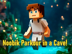 Játék Noobik Parkour in a Cave!