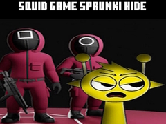 Játék Squid Game Sprunki Hide