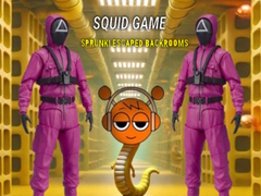 Játék Squid Game Sprunki Escaped Backrooms