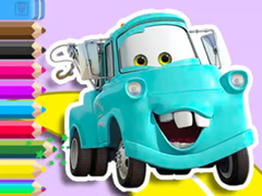 Játék Coloring Book: Mater Cars