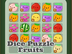 Játék Dice Puzzle Fruits