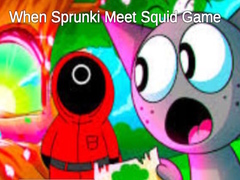 Játék When Sprunki Meet Squid Game