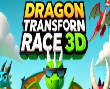 Játék Sárkánytranszformáció Race 3D  online.