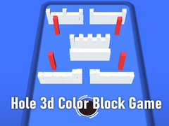 Játék Hole 3d Color Block Game