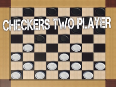 Játék Checkers Two Player