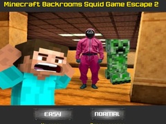 Játék Minecraft Backrooms Squid Game Escape 2