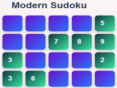 Játék Modern Sudoku