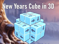 Játék New Years Cube in 3D