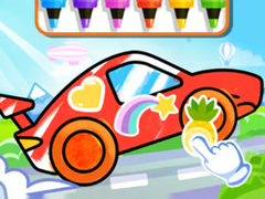 Játék Coloring Book: Racing Car