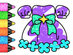 Játék Coloring Book: Glow Dress