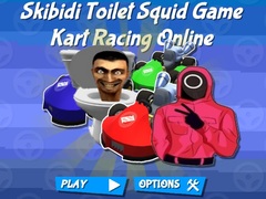 Játék Skibidi Toilet Squid Game Kart Racing Online