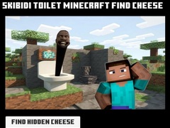 Játék Skibidi Toilet Minecraft Find Cheese