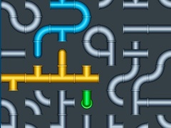 Játék Connect The Pipes Water Puzzle