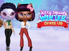 Játék Kitty Squad Winter Dress up