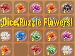 Játék Dice Puzzle Flowers!