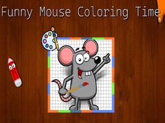 Játék Funny Mouse Coloring Time