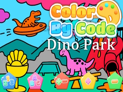 Játék Color By Code Dino Park