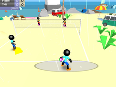 Játék Stickman Beach Volleyball