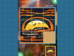 Játék Monster Truck Sliding Puzzles