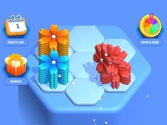 Játék Flower Hexa Puzzle