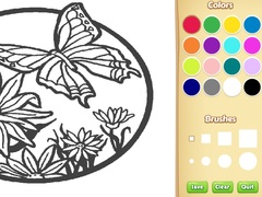 Játék Butterfly Coloring Book For Kids