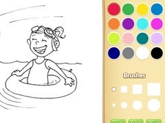 Játék Summer Coloring Book For Kids