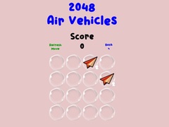 Játék 2048 Air Vehicles