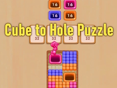 Játék Cube to Hole Puzzle