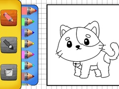 Játék Fill The Animal Color