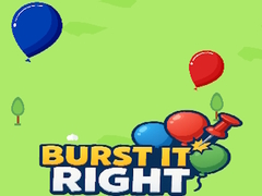 Játék Burst It Right