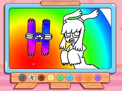 Játék Coloring Book: Alphabet Lore H