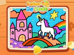 Játék Color By Code: Rainbow Unicorn